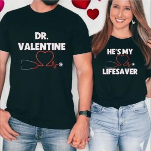 Love Valentine'S Day T-Shirt,   Couple T-Shirt, Couple Christmas, Fashion Casual T-Shirt, Short-Sleeved T-Shirt